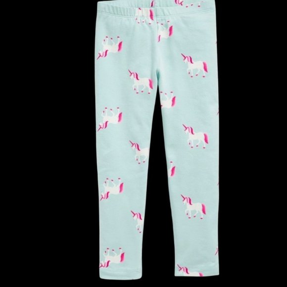 OLD Navy Unicorn Blue Full Length Leggings Baby & Toddler - Picture 1 of 1